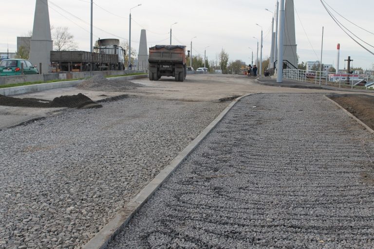 Завершается реконструкция путепровода в створе Московского шоссе в Твери