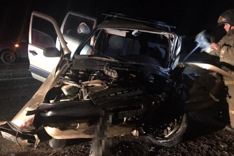 В Тверской области автомобиль выехал на встречную полосу и столкнулся с микроавтобусом