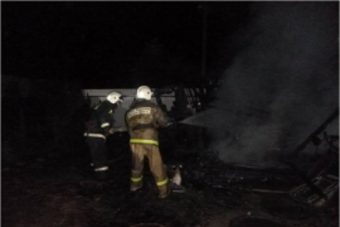 В Тверской области на пожаре погибла пожилая женщина