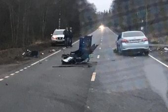 Chevrolet и Toyota столкнулись в Кимрском районе