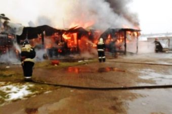 В Максатихинском районе сгорел жилой дом