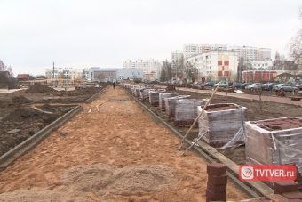 В Твери могут сорвать сроки реконструкции Аллеи славы в Мамулино