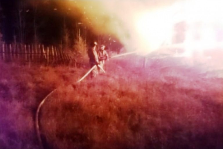 В Тверской области из-за неосторожного обращения с огнем сгорел нежилой дом