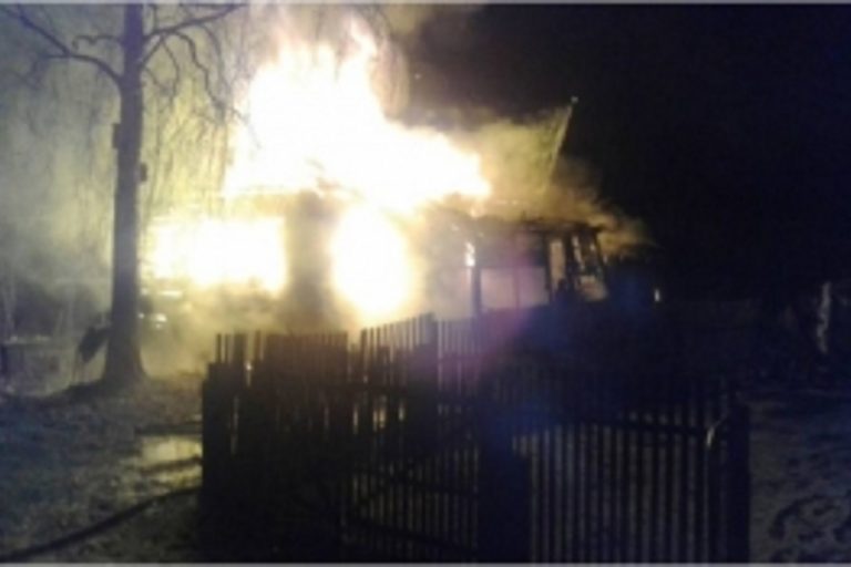 Пожар в Сандовском районе унес две человеческие жизни