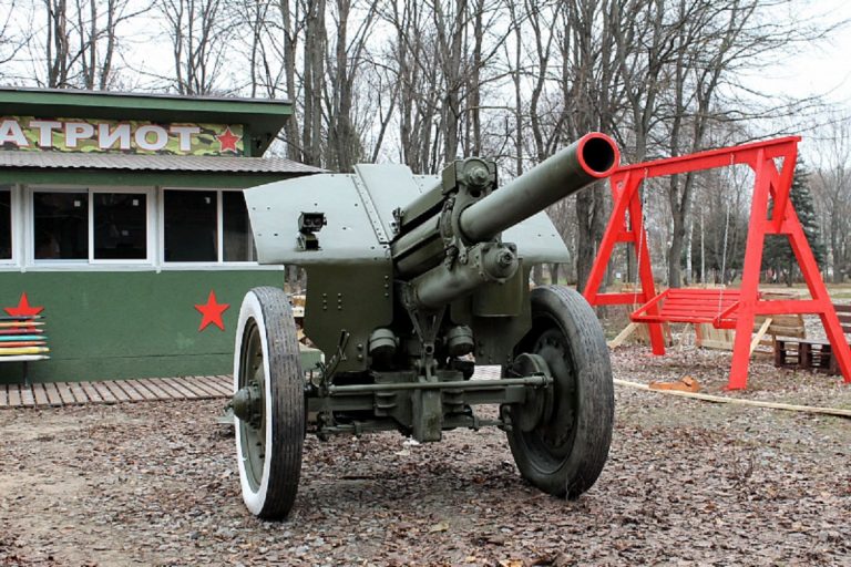 В Твери к главному входу парка Победы поставят пушки времен Великой Отечественной войны