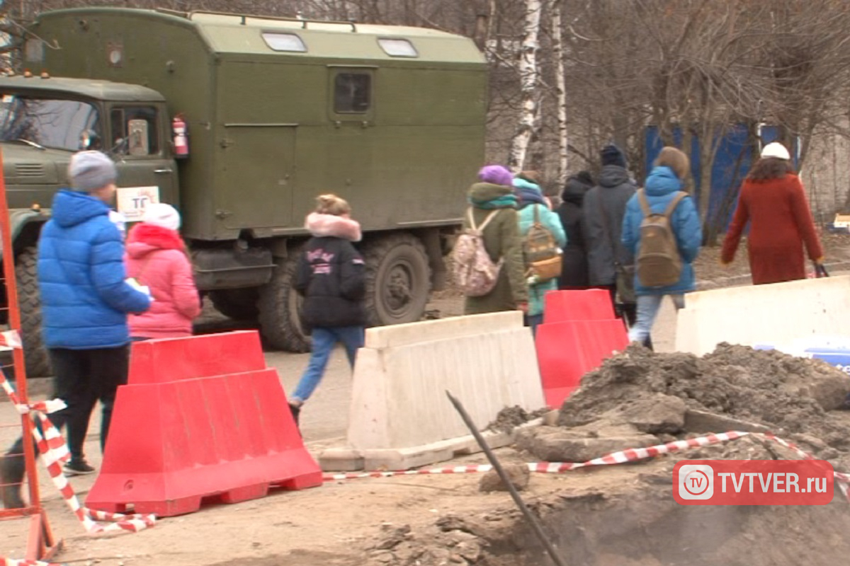 Жители Юности в Твери снова остались без тепла из-за аварии на сетях