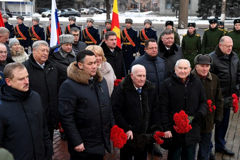 Тверь отмечает 77-ю годовщину освобождения от немецко-фашистских захватчиков