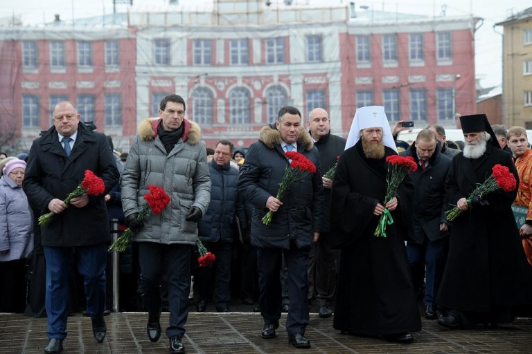 Одна из центральных площадей Твери получила имя православного святого