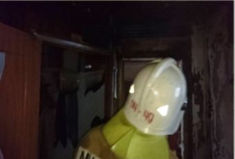 В Селижарово горел жилой дом