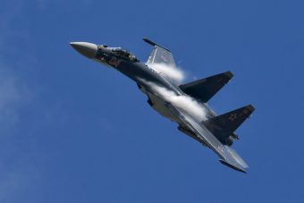 В Тверскую область прибыла первая партия новейших истребителей Су-35