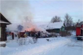 В Рамешковском районе за сутки сгорели два жилых дома