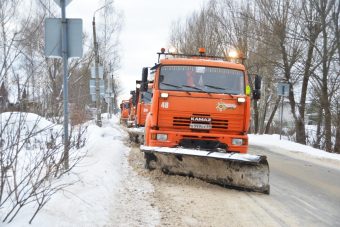 Администрация Твери: на уборку снега брошены все силы