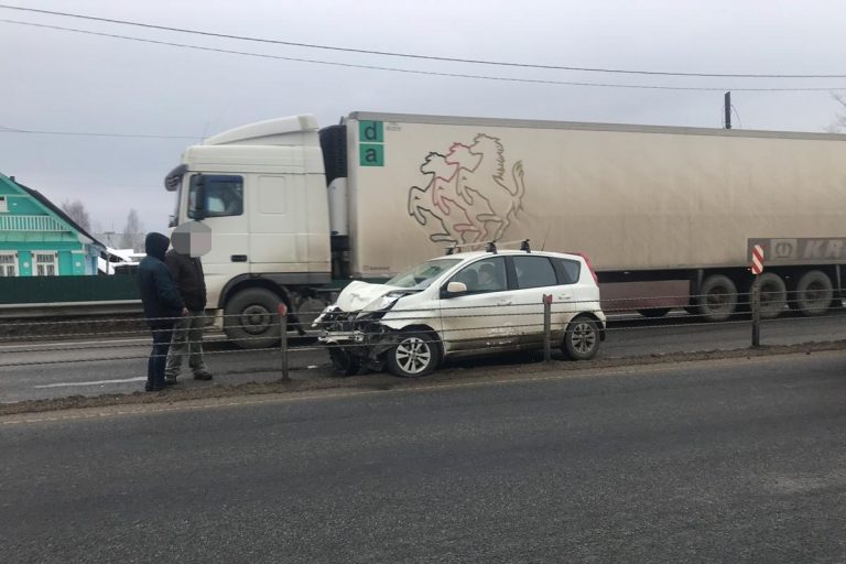 Столкновение на М-10 в Тверской области. Пострадали двое