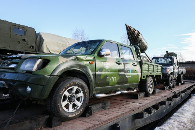 Поезд с трофейной техникой террористов из Сирии пройдет через Тверскую область