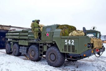 В Тверской области подняты по тревоге и приведены в боеготовность системы залпового огня "Смерч"
