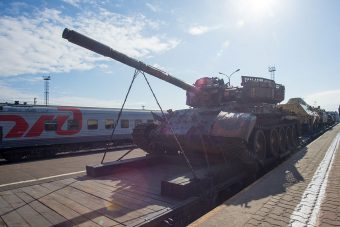 В Ржев привезут военную технику, захваченную у сирийских боевиков В Ржев привезут военную технику, захваченную у сирийских боевиков