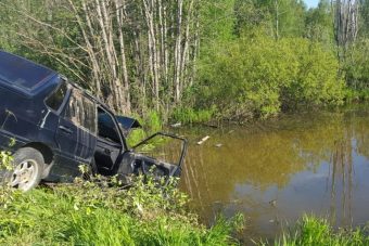 Смертельное ДТП в Торжокском районе. Легковушка съехала в ручей