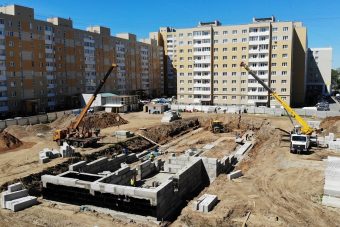 В Твери строятся два новых детских сада