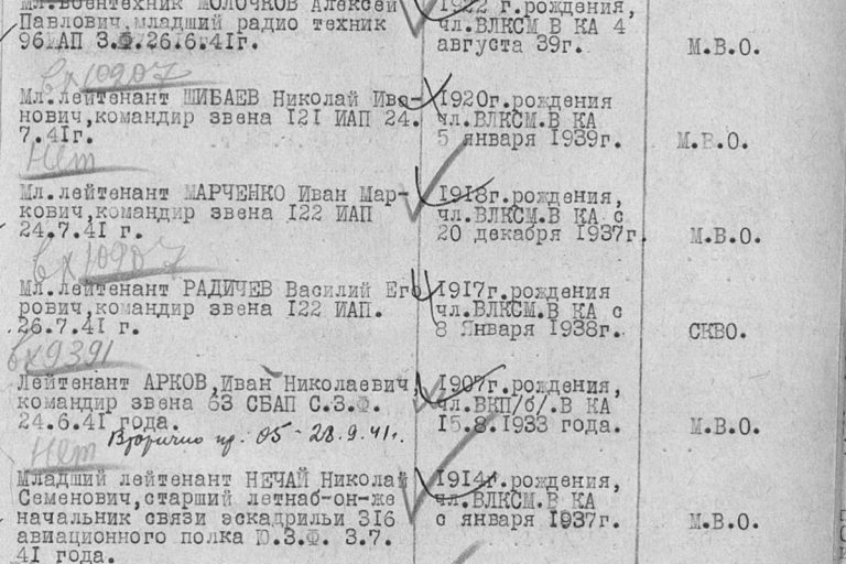 В Тверской области из воронки извлекли истребитель времен войны с останками советского летчика