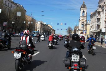 Мотоциклисты заполонили улицы Твери