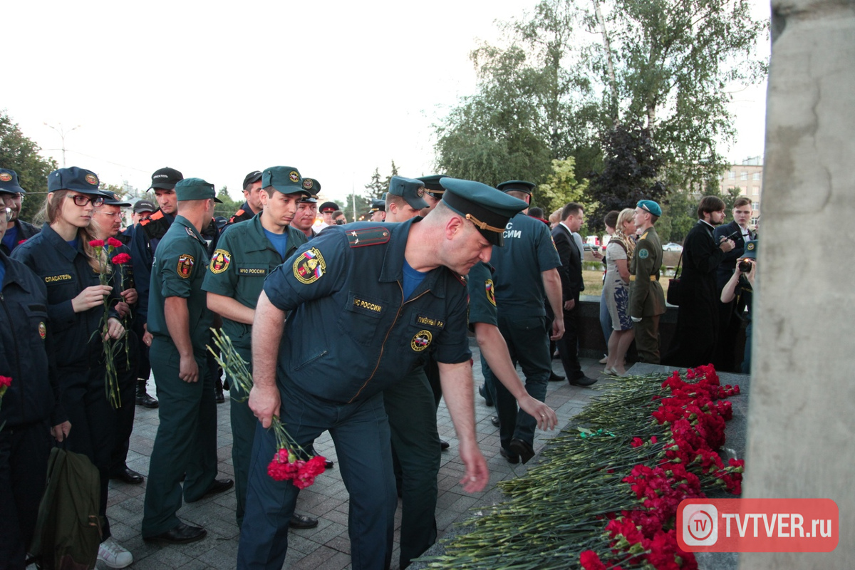 Ровно в 4 утра: 22 июня в Твери почтили память павших в Великой Отечественной войне