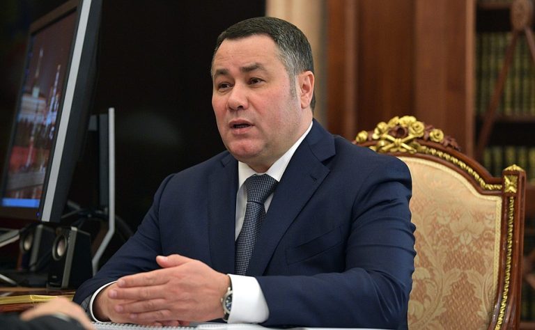 Президент России провел рабочую встречу с губернатором Тверской области