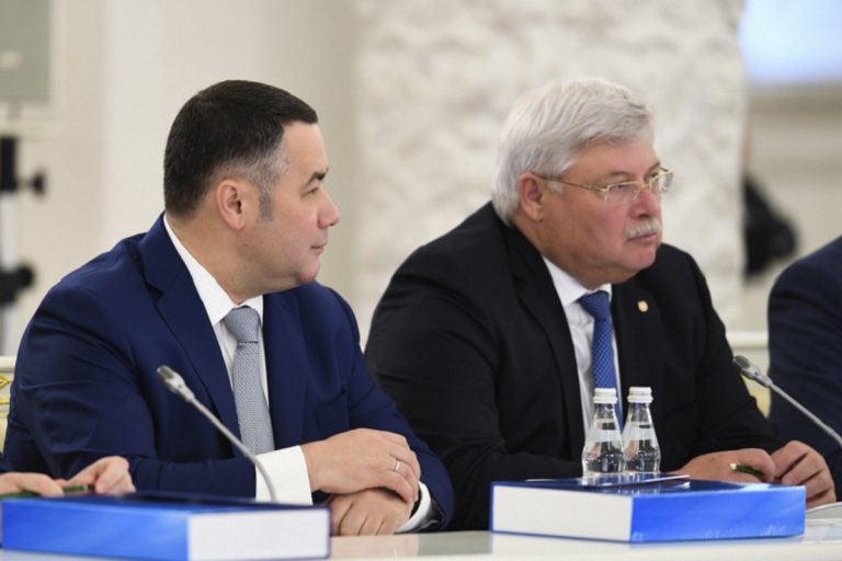 Губернатор Тверской области Игорь Руденя принял участие в заседании Госсовета РФ, посвященном развитию автомобильных дорог