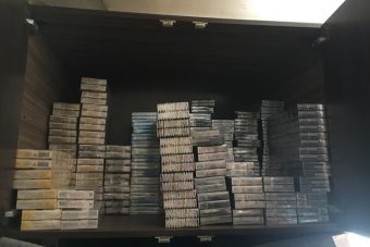 В Нелидово изъята крупная партия "левых" сигарет