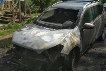В Тверской области сожгли автомобиль члена регионального штаба ОНФ В Тверской области сожгли автомобиль члена регионального штаба ОНФ