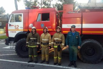 Жительницу Ржева спасли из горящей квартиры