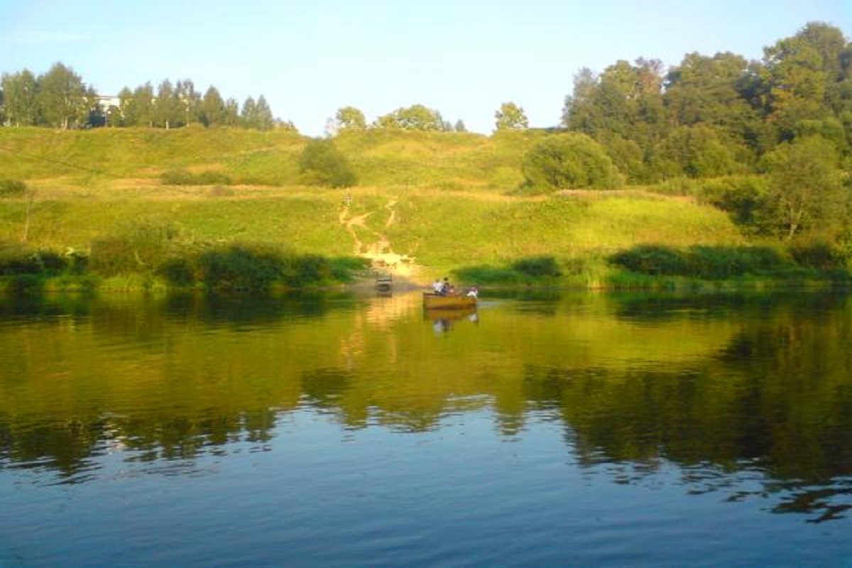 Река Волга во Ржеве