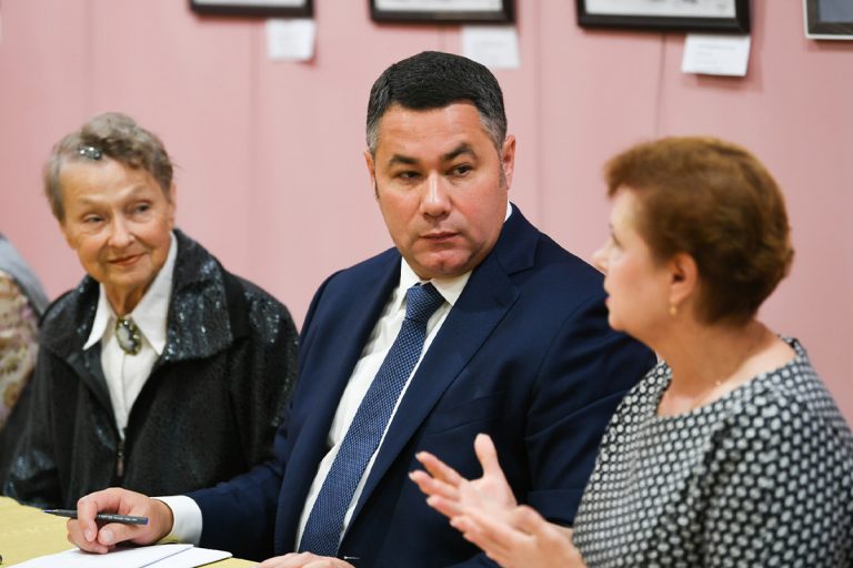 Губернатор Тверской области Игорь Руденя с рабочим визитом посетил Кимры