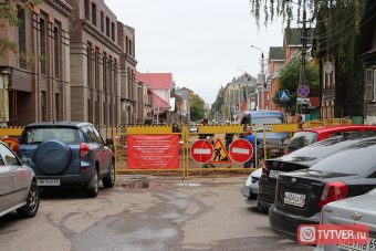 Проезд по улице Чернышевского в Твери останется закрытым