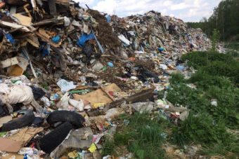 В Ржевском районе обнаружена незаконная свалка площадью 1,5 Га