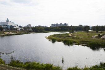 В Тверском парке на Тьмаке вандалы украли две буквы из надписи "Тверь"