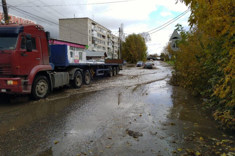 Вышний Волочек опять ушел под воду