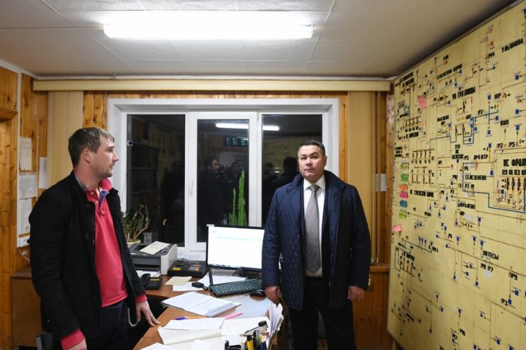 Электроснабжение в Бежецком районе планируется восстановить до конца дня