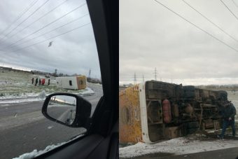 В Твери перевернулось маршрутное такси с пассажирами В Твери перевернулось маршрутное такси с пассажирами