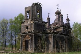 Никольский храм разрушен