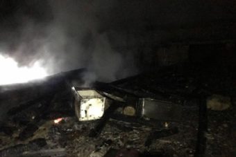 в Тверской области на пожаре погиб человек