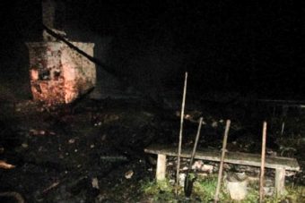 в Тверской области на пожаре погибли два человека