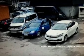 Разбойное нападение в Конаковском районе попало на видео