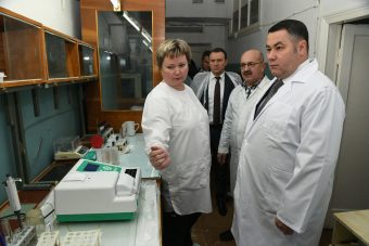 Губернатор Тверской области посетил Бологовскую ЦРБ