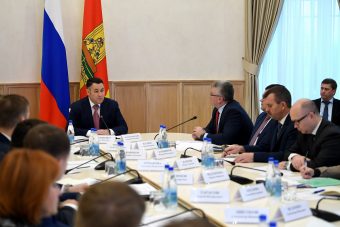 Подготовку к празднованию 75-летия Победы губернатор Игорь Руденя обсудил с членами Правительства Тверской области