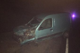 На М-9 в Тверской области столкнулись лоб в лоб две иномарки
