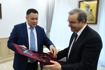 Губернатор Тверской области Игорь Руденя обсудил с Дмитрием Зелениным развитие региона