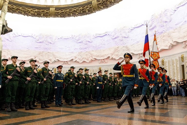 Призывники из Тверской области пополнили ряды Семеновского полка