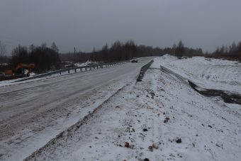 Под Вышним Волочком полностью восстановлен размытый участок дороги