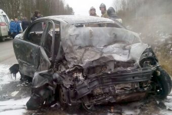 Стали известны подробности ДТП в Бологовском районе со сгоревшим водителем