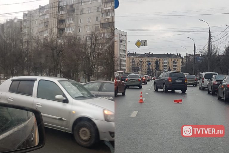 6-летняя девочка пострадала при столкновении четырех автомобилей в центре Твери